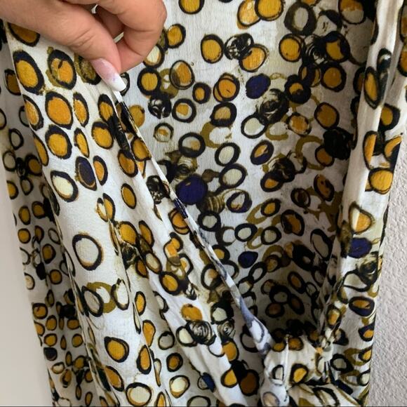 RACHEL Rachel Roy Faux Wrap Tie Side Dress Lined Plus 0X - Picture 6 of 13